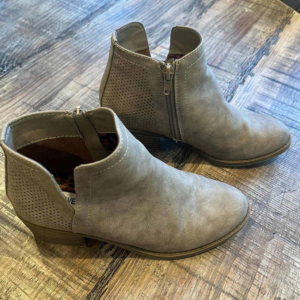 Steve Madden Girl's Leather Booties